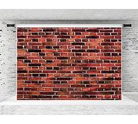 Kate Backdrops Red Brick Wall Bakcground Vintage Retro Backdrop Foto Studios Ritratto Booth Props Ritratto 2.2x1.5m 7x5ft Microfibra per la Fotografia