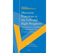 Kate Beeching Discourse Functions at the Left and Right Perip (Copertina rigida)