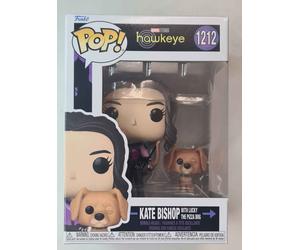 KATE BISHOP con LUCKY - HAWKEYE - Funko Pop vinyl figure 10 cm