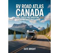 Kate Bright RV Road Atlas Canada 2026 (Tascabile)
