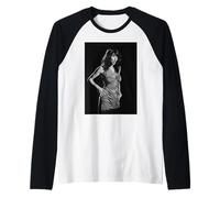 Kate Bush Singing Wow per Il Tour della Vita di Lionheart Maglia con Maniche Raglan
