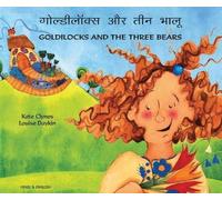 Kate Clynes Goldilocks and the Three Bears in Hindi and English (Tascabile)