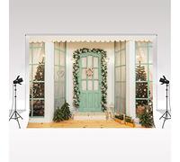 Kate Decorazione di Natale Sfondo 2.2x1.5m/7x5ft Club X-mas Night Party Sfondo Carino Dessert House Bambini Drag Party Deco Vetrina Puntelli Aggiungi Christmas Vibe Live Video Fondali