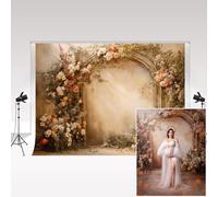 Kate Fondali Fotografia 3x2m Boho Fiore Muro Arco Romantico Muro Sfondo Decorazione Puntelli Bambini Adulti Compleanno Matrimonio Maternità Ritratto Photocall Sfondo Studio Fotografico