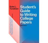 Kate L Turabian Student's Guide to Writing College Papers, Fifth Edi (Tascabile)