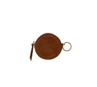 Kate Lee Marrone, Portamonete Mini Rotondo Chiave Chiara Donna, marrone