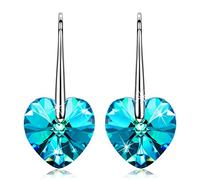 Kate Lynn Orecchini a cuore per lei Orecchini in argento sterling per donne Natale Regali per donne Fidanzata Mamma Moglie Amicizia personalizzata Sorella Signore Regali di nozze