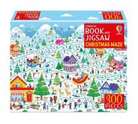 Kate Nolan Sam Smith Usborne Book and Jigsaw Christmas Maze (Tascabile)