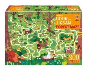 Kate Nolan Sam Smith Usborne Book and Jigsaw Forest Maze (Tascabile)