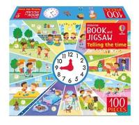 Kate Nolan Usborne Book and Jigsaw Telling the Time (Tascabile)