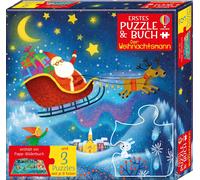 Kate Nolan Viol Erstes Puzzle & Buch: Der Weihnachtsmann: 3 Puzzles (Tascabile)