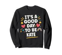 Kate Personalized Retro Girls Custom Kate Name Felpa