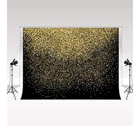 Kate Photography Sfondo Golden Dot 2.2x1.5m/7x5ft Retro lussuoso Sfondo fotografico 80s’ Vanity Party Decoration Background Bokeh Photo Studio Sfondo Magazine Shooting Puntelli