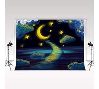 Kate Photography Sfondo Impressionista Arte Cielo notturno 2.2x1.5m/7x5ft Photo Studio Sfondo Decorazione del partito Sfondo Morbido microfibra Neonato Servizio fotografico Puntelli