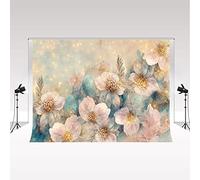 Kate primavera fiore ritratto fotografia sfondo beige 2,5x2,5m/8x8ft arte matrimonio fotografia sfondo video retrò lusso neonato fotografia ripresa Photo Box oggetti di scena