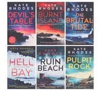 Kate Rhodes Ben Kitto Series Collection 5 Books Set (Hell Bay, Ruin Beach, Burnt Island, Pulpit Rock, [Hardcover] Devil's Table)