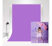 Kate sfondo monocromatico lavanda viola 1,5x2,2m pieghevole studio fotografico bambino matrimonio servizio fotografico riprese video oggetti di scena blog blog gelato estivo sfondo fotografia viola