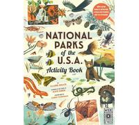 Kate Siber Claire Grace National Parks of the USA: Activity Book (Tascabile)