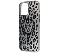 Kate Spade New York Custodia per iPhone 16 Pro Max - Compatibile con MagSafe - Custodia per telefono di design - City Leopard Nero