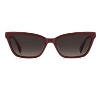 Kate Spade Ks Aisha 2/s Occhiali Da Sole Donna Rosso Rettangolari Marrone 55mm