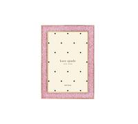 Kate Spade New York 897451 Sitting Pretty - Cornice glitterata, 10 x 15 cm, colore: Rosa