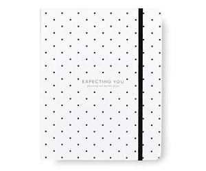 Kate Spade New York Baby Planner, Includes 9 Months with Weekly Views for Appointments, Expecting You (Black dot)