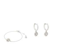 Kate Spade New York Bracciale e Huggies Heritage Bloom, trasparente/argento