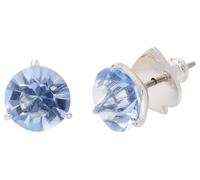 Kate Spade New York Brilliant Statements Trio Prong Studs Earrings Light Sapphire One Size
