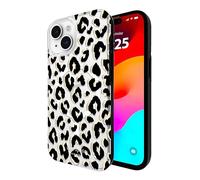 Kate Spade New York Custodia per iPhone 15, iPhone 14, iPhone 13, compatibile con MagSafe, City Leopard, colore: nero