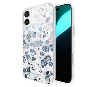 kate spade new york Custodia per iPhone 16 Plus - Compatibile con MagSafe - Custodia per telefono di design - Gemme blu aiuola