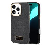 Kate Spade New York Custodia per iPhone 16 Pro - Compatibile con MagSafe - Custodia per telefono di design - Crystal Pave Nightfall