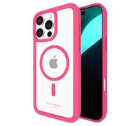 Kate Spade New York Custodia per iPhone 16 Pro Max - Compatibile con MagSafe - Custodia per telefono di design - Pom Pom Rosa