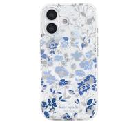 Kate Spade New York Custodia per iPhone 17 - Compatibile con MagSafe - Custodia per telefono di design - Gemme blu aiuola