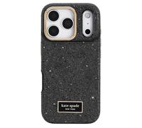 Kate Spade New York Custodia per iPhone 17 Pro - Compatibile con MagSafe - Custodia per telefono di design - Crystal Pave Nightfall