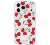 Kate Spade New York Custodia per iPhone 17 Pro Max - Compatibile con MagSafe - Custodia per telefono di design - Cherry Dot Gems