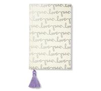 Kate Spade New York - Diario da sposa rilegato da donna, 8,25"" x 5,25"" con 200 pagine (Love Script)