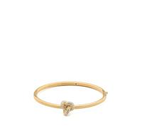 Kate Spade New York Double Knot Pave Hinged Bangle - Bracciale rigido