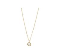 Kate Spade New York Mini pendente Set in Stone, Chiaro/oro