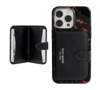 Case-Mate kate spade new york Morgan - Portafoglio/porta carte di credito magnetico, compatibile con telefoni e custodie MagSafe, colore: nero notte