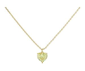 Kate Spade New York My Love August Pendant Necklace Peridot One Size