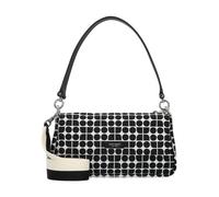 Kate Spade New York Noel Borsa a spalla nero/bianco, poliestere, donna