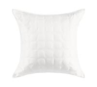 kate spade new york Noel Euro Sham, federa decorativa per cuscino, 66 x 66 cm, 200 fili e 100% cotone, per tutte le stagioni, lavabile in lavatrice, marshmallow
