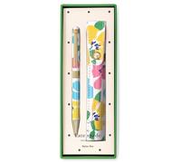 kate spade new york Penna stilo per touch screen, penna a sfera in metallo con inchiostro nero e custodia per la conservazione, motivo bouquet