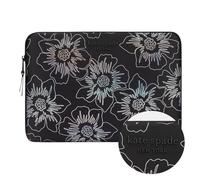 kate spade new york Puffer - Custodia per computer portatile da 14", colore nero iridescente malvarosa per MacBook Pro M3 Max/M3/M2/M1 Max/M1 Pro/M3/M2/M1 Max/M1 Pro