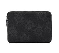 kate spade new york Puffer - Custodia per computer portatile da 16", colore: Nero malvarosa inversa - compatibile con tutti i dispositivi MacBook serie M