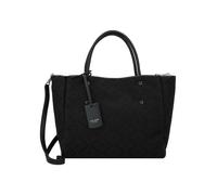 Kate Spade New York Spade Flower Jacquard Borsa a mano nero, canvas, donna
