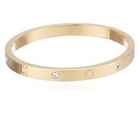 Kate Spade New York, Bracciale rigido con simbolo di picche inciso, oro