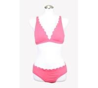 Kate Spade Nuovo Con Etichetta Bikini Rosa Set Gr. 36 Nylon Estate