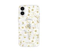 Kate Spade, Cover per iPhone 16 Motivo Sunshine Floreale Antiurto