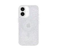 kate spade new york Custodia per iPhone 16, compatibile con MagSafe, custodia per telefono di design, glitter grossi iridescenti